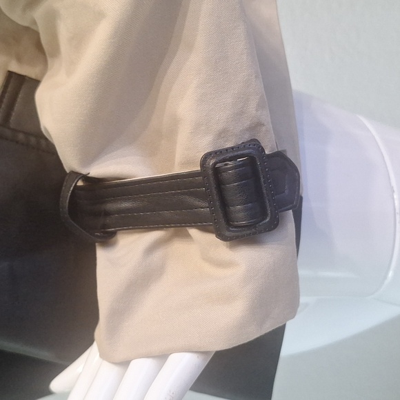 ee:some Open Front Jacket Tan/Black Faux Leather - Picture 4 of 12